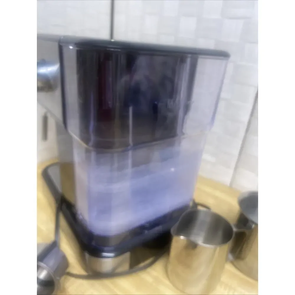 Used Gevi Espresso Machine with Milk Frother, Portafilter, More